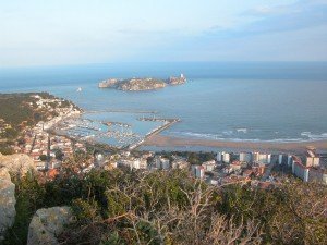 L'Estartit vist des del cim del Rocamaura