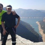 Vistes a l'embassament des del barret del Morro