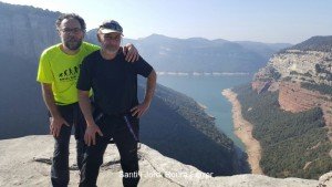 Vistes a l'embassament des del barret del Morro